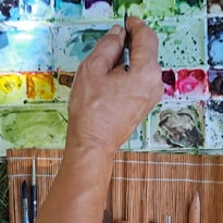 Atelier peinture au musée !