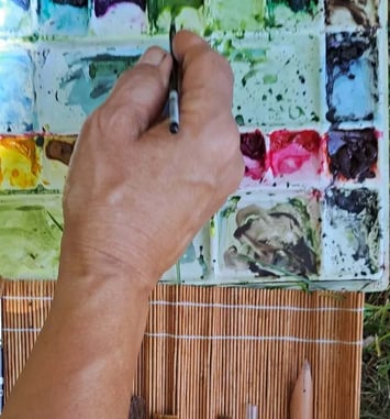 Atelier peinture au musée !