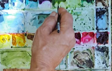 Atelier peinture au musée !