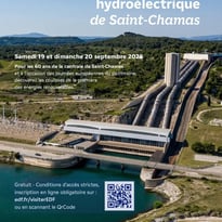 Visitez la centrale hydroélectrique de Saint-Chamas