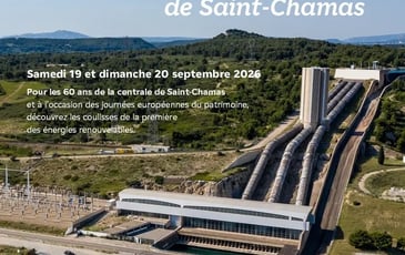 Visitez la centrale hydroélectrique de Saint-Chamas