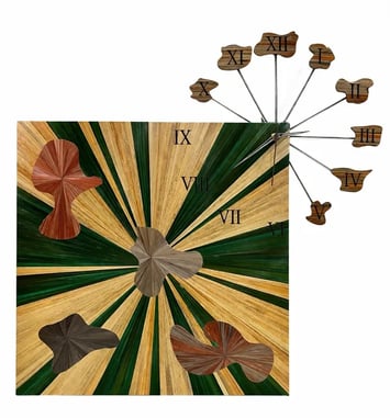 Marqueterie de paille avec l'Atelier du Saïmiri