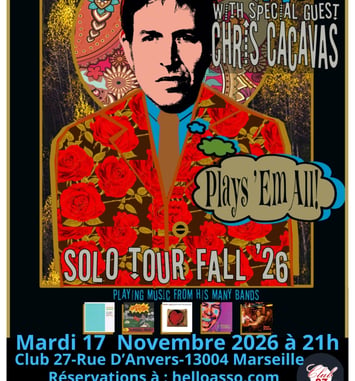 Steve Wynn (The Dream Syndicate) + Chris Cacavas (Green On Red)
