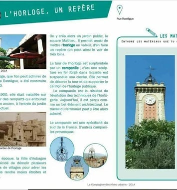 Carnet de balade urbaine "Aubagne au fil du temps"