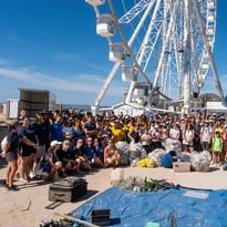 World Clean Up Day, Dépollution de l'Escale Borély avec CleanMyCalanques