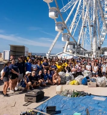 World Clean Up Day, Dépollution de l'Escale Borély avec CleanMyCalanques