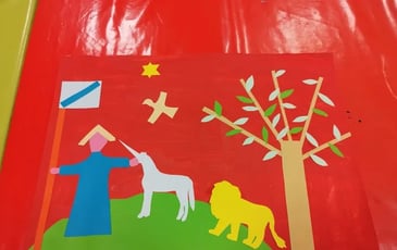 Atelier "la tapisserie au Moyen Âge"