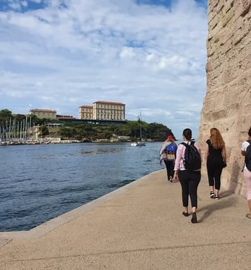 En route vers le Mucem !