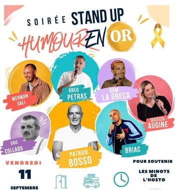 Stand up pour les Minots de l'Hosto
