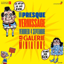 Un presque vernissage