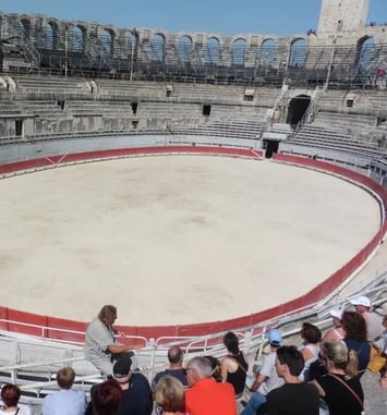 Visite flash de l'amphithéâtre