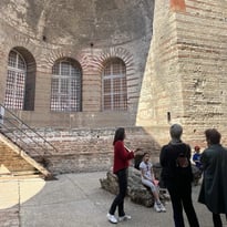Visite flash des thermes de Constantin
