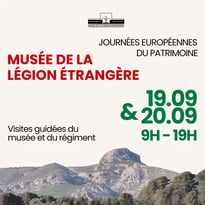 Visite du quartier Vienot à la Légion étrangère