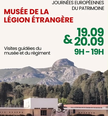 Visite du quartier Vienot à la Légion étrangère