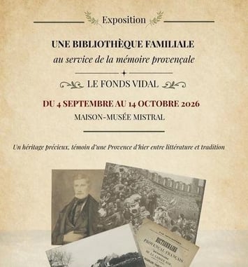 Exposition : Une bibliothèque familiale au service de la mémoire provençale