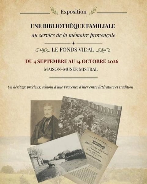 Exposition : Une bibliothèque familiale au service de la mémoire provençale