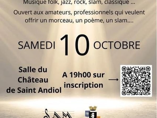 Concert Scène Ouverte à Saint-Andiol !