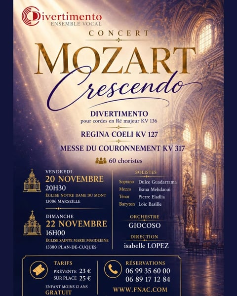 Concert Mozart Crescendo