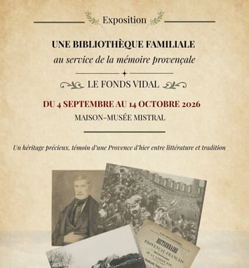 Exposition : Une bibliothèque familiale au service de la mémoire provençale