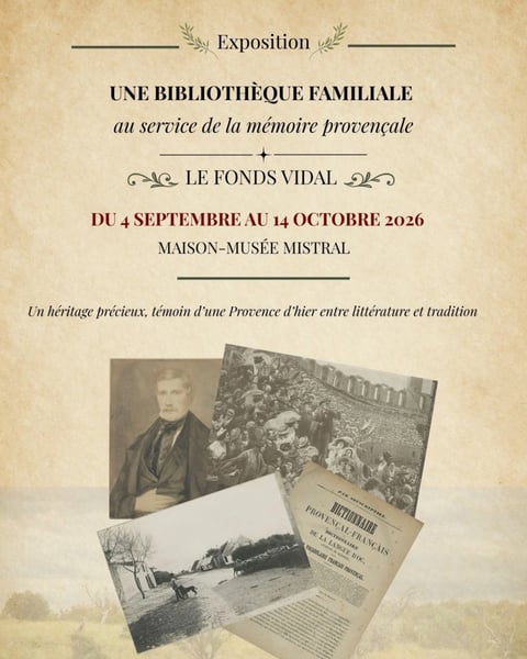 Exposition : Une bibliothèque familiale au service de la mémoire provençale