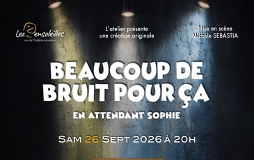 Spectacle de théâtre "Beaucoup de bruit pour ça"