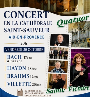 Concert - Quatuor Sainte Victoire