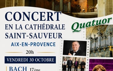 Concert - Quatuor Sainte Victoire
