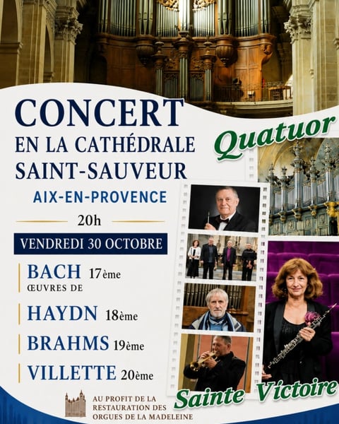 Concert - Quatuor Sainte Victoire
