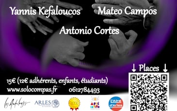Tablao Flamenco "Cuando faltan las palabras, hablan las manos"