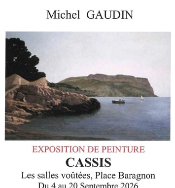Exposition par Michel Gaudin aux Salles Voutées