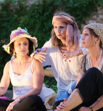 Théâtre en liberté : Trois dames sur une île déserte