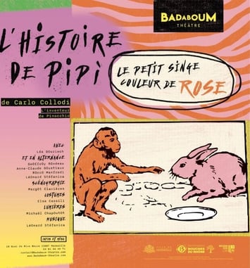 L’Histoire de Pipì, le petit singe couleur de rose