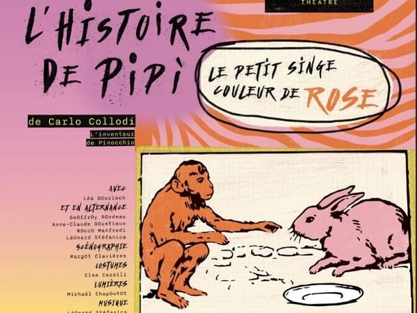 L’Histoire de Pipì, le petit singe couleur de rose