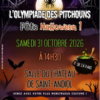 L'Olympiade des Pitchouns fête Halloween à Saint-Andiol
