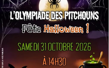 L'Olympiade des Pitchouns fête Halloween à Saint-Andiol
