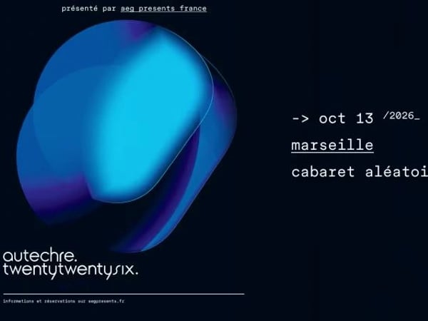 Autechre @ Cabaret Aléatoire