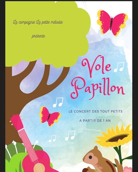 Vole papillon
