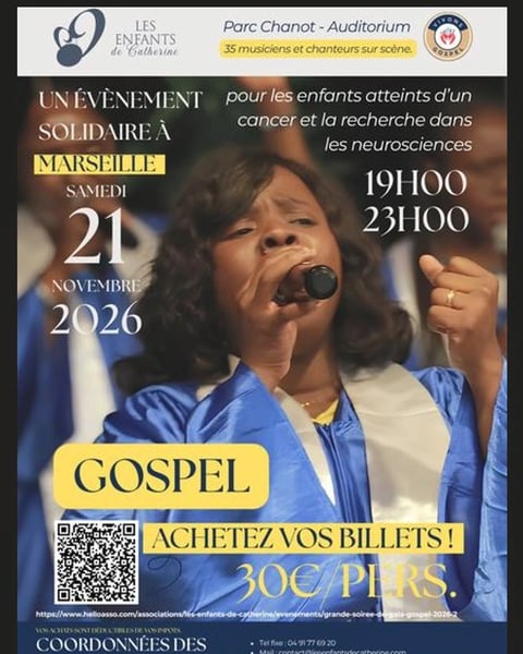 Les Enfants de Catherine : concert gospel