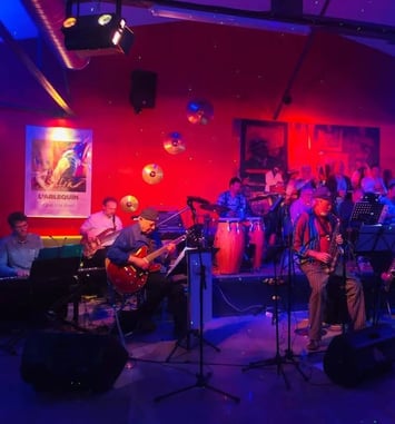 Concert de Dolfy's Big Fat Orchestra Experience & Garden Swing Big Band