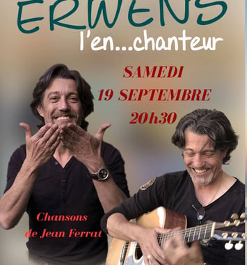 Concert - Erwens l'en... Chanteur chante Jean Ferrat