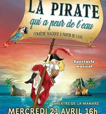 La pirate qui a peur de l'eau