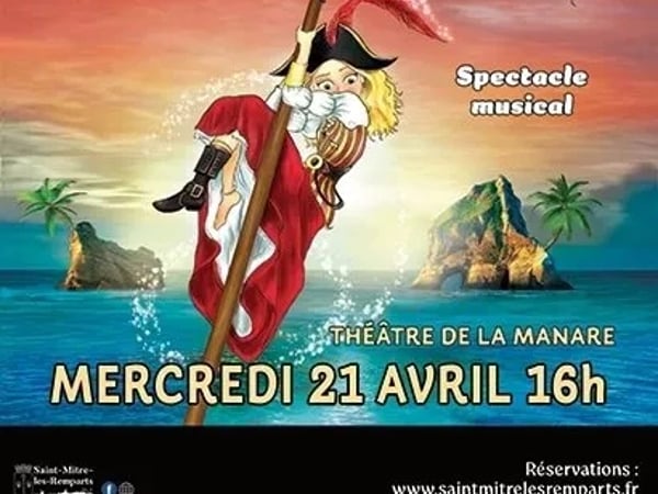 La pirate qui a peur de l'eau