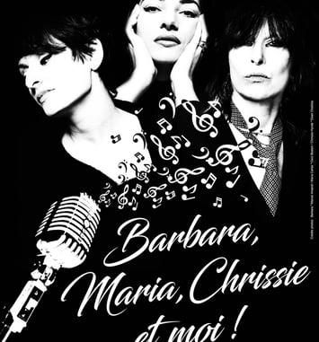 Barbara, Maria, Chrissie et moi
