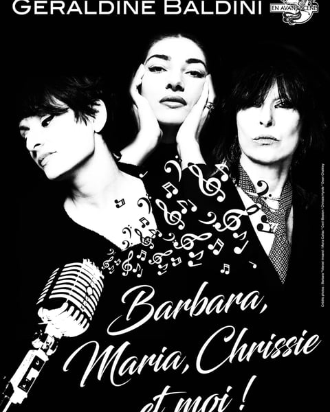 Barbara, Maria, Chrissie et moi