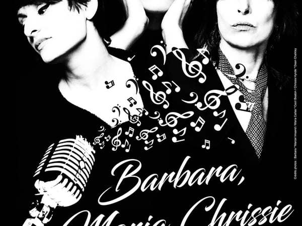 Barbara, Maria, Chrissie et moi