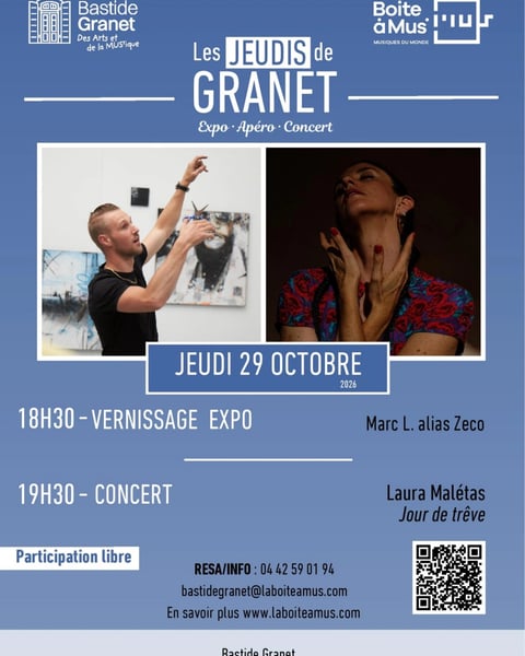 Les Jeudis de Granet, Zeco et Laura Malétas