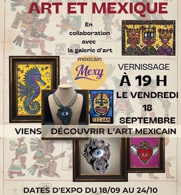Art et Mexique, exposition de peinture
