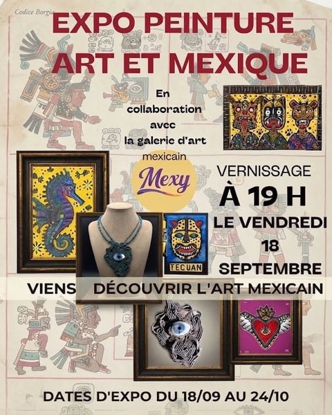 Art et Mexique, exposition de peinture