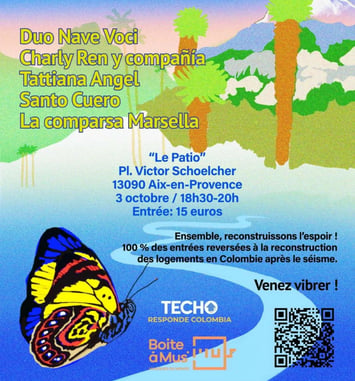 Concert d'espoir pour la Colombie