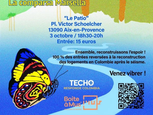 Concert d'espoir pour la Colombie